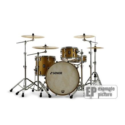 SONOR Shell Set, SQ1 324 NM-MH SGM, Satin Gold Metallic